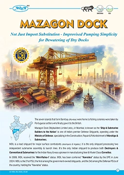 Mazagaon Dock_ Dewatering of Dry Docks_ SEA DREDGING