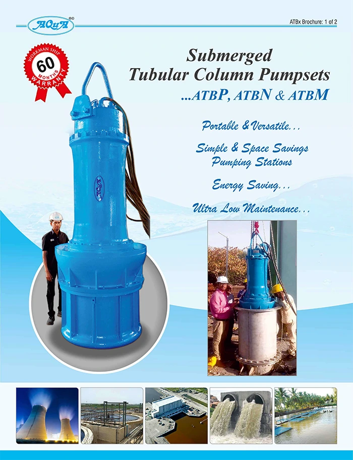 ATBP : Submerged Tubular Column Pumpsets